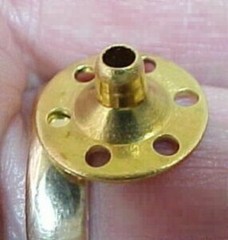 Lot 175 Solid Brass Snap Parts, Buttons, Spacers Sewing Jewelry Decorations New