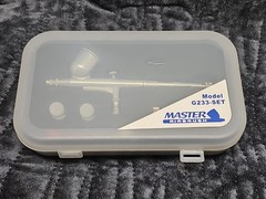 Master Airbrush Model G233 Multi-Purpose Dual-Action Gravity Feed Airbrush Set