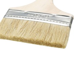 uxcell 5″ Width Paint Brush Painting Drawing Oil Glues Faux Bristle 5″, Beige