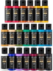 ARTEZA 20 Color Craft Acrylic Paint Set, Set of 20 (2 Oz ea) NEW/SEALED