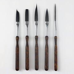 5 Pcs Pinstriping Brush Set for Professional Art and Detailing, High 6133