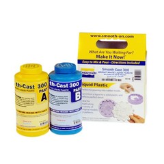 Smooth-Cast 300 – Bright White, Ultra Low Viscosity Liquid Pint Unit, White
