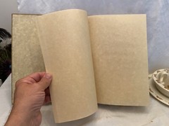 NWT Vtg HUNT BIENFANG Bound Book #604HC 8 1/2″ x 11″ Mottled Pale Yellow Paper