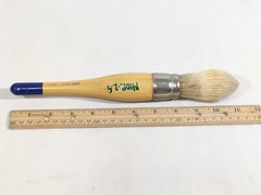 Utrecht 1410-20 Paint Brush Husky Rounds Germany 1410R-2.5 Vintage Hog Bristles?