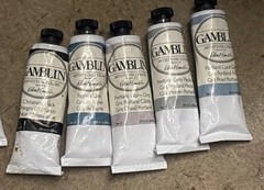 Gamblin Artists’ Oil Paint; 37 ml tubes, 50+ Colors – Choose From Drop Down Menu