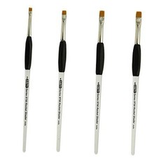Brush Rocket Gel Grip Ergonomic Handle Short Shader | Bright Artist Paint
