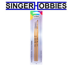 Testors TES281207 3 Piece Premium Assorted Brush Set HH