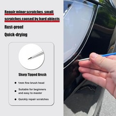 Car Touch Up Paint(Deep Blue Metallic(PPSB)) for Tesla Model Y/3/S/X, 2 in 1 DIY