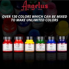 1 Fl Oz Black Waterproof Leather Paint – Fade Resistant for Easy Application