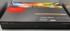 Caran d’Ache Geneve – 74 +1 Charcoal +1 Grafwood Extra Fine Dry Pastel Pencils