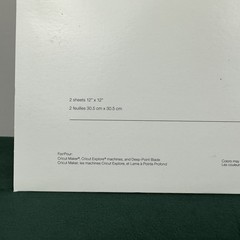 Cricut Natural Wood Veneer, Cherry – 2 Sheets 12″x12″ for Crafting & Decor
