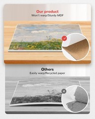 Canvas Boards for Painting 60 Pack, 8×10 Inch Painting Canvas Panels, 100% Co…