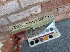 Grumbacher Gamma Retouch Kit No. 25-14 Brand New Old Stock Photo Retouching