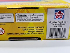 Crayola 5-In-1 Creative Fun Tabletop Easel – 5 Different Drawing Surfaces NIB