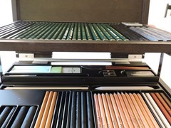 Faber-Castell Pitt Monochrome 86 Drawing Materials W/ Case Free Shipping