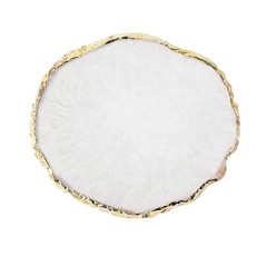 White Resin Nail Art Palette Nail Polish Mixing Painting Tray
