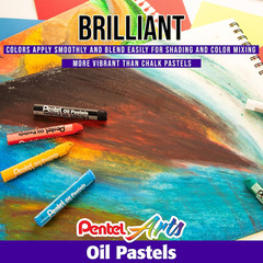 Oil Pastels – 50 Color Set (PHN-50)