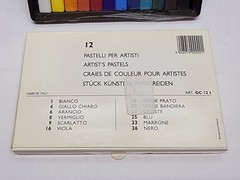 Picasso 12 Artist’s Pastels Morocolor Made In Italy