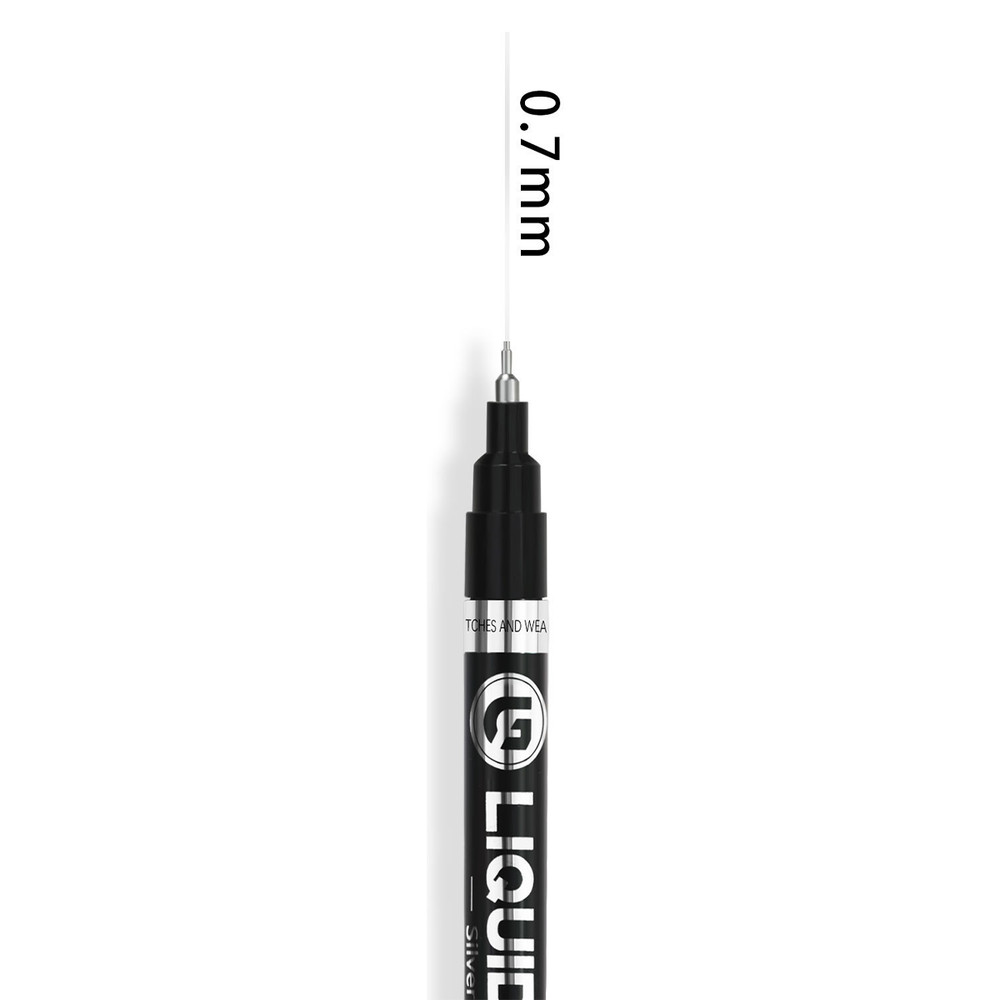Liquid Chrome Mirror Markers Pens Waterproof DIY Paint Marker for Art Craft US
