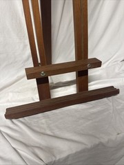 Vintage Wood Grumbacher No. 233 Easel Foldable With Handle Paint Draw Travel Art