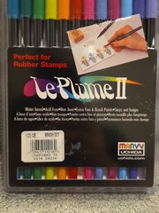 Marvy Uchida Le Plume II Extra Fine And Brish Point Markers