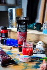 BASICS 250ml Titanium White Acrylic Paint – Perfect for Artists & Students