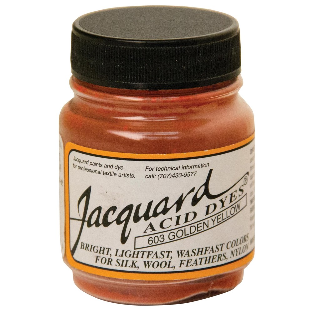 Jacquard Acid Dye for Wool, Silk and Other Protein Fibers, 1/2 Ounce Jar