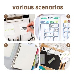 Sitensuo 30 pcs Letter Diaries Painting Symbol Craft Stencils, white
