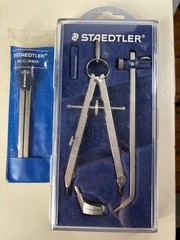 Staedtler Comfort Compass Mars 551 Drafting Drawing Bundle Lot Germany