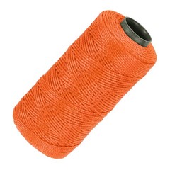 Nylon String 3 Strands Twisted Mason Line 1.5mm x 218 Yards, Orange