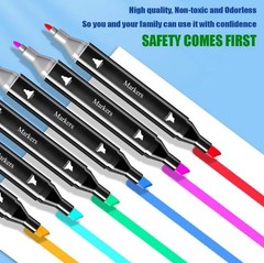 80 Colors Art Drawing Markers Set for Kids Adults Dual Tip Alcohol Markers Gifts
