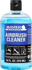 Master Airbrush Cleaner, 16-Ounce Pint Bottle – Fast Acting Cleaning Solution, Q