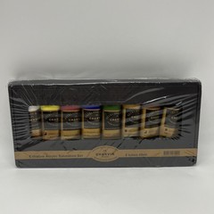 Charvin Paris Extra Fine Professional Acrylic Paint Salutation Set 8 Tubes 60ml