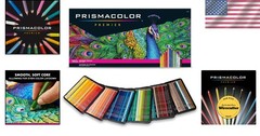 Premier Colored Pencils 150 Count Assorted Colors Soft Core for Adult Coloring