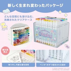 Sanrio x Ohuhu Limited 80 Colors Marker Pen Set Honolulu B Series Brush & Fine