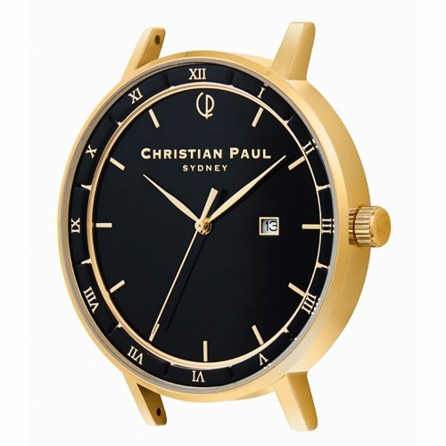 Christian Paul Alpha A005BLYG 43mm Watch 5ATM (2-Year Warranty)