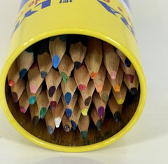 Vintage Set of 36 LYRA Osiris Color Hexagonal Colored Pencils Assorted Colors