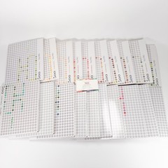 FELISSIMO 500 Colored Pencils Collection 25 x 20 Cases Set Used Japan
