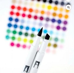 Tombow ABT Pro Dual Tip Marker, Pink Tones 56968 ( 2pc )