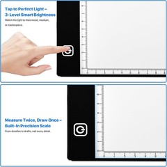 A4 LED Tracer Light Box Slim Pad Drawing Copy Board Tattoo Tracing Pad