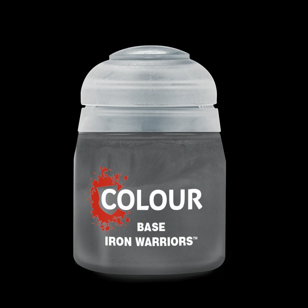 Citadel Colour Paint Base: Iron Warriors (12 ml)