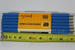 Mongol Eberhard Faber 845 Light Blue Wood Pencil Lot 12 Pencils Dozen 1/4 Gross