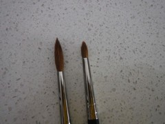 Isabey 6228, 6229 Kolinsky brushes #5 NEW