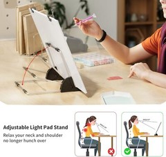ARTDOT A4 LED Light Board for Diamond Painting Kits Adjustable Brightness