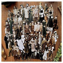 83 Pc Dark Academia Paper Dolls Junk Journal Vintage Cardstock Cutouts Scrapbook