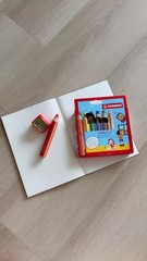 Multi-talented STABILO woody 3-in-1 Colour Pencil+Water Color+Wax Crayon Jumbo