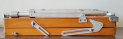 Vintage large easel Wooden artist palette Painter Painting oil Plein air Travel