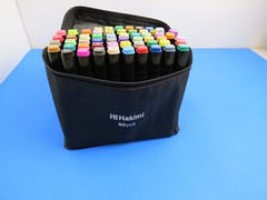 Hakimi Double Side Fine Tip Bold Tip Markers Various Colors Set