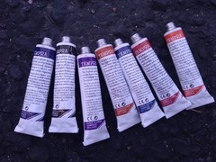 Vintage Art Studio by Battat Oil Color Watercolor LOT NEW SEALED 11 TUBES