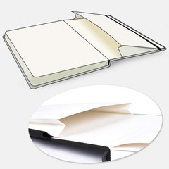 Square 8X8 300Gsm Watercolor Journal Hardbound 40Pgs（20 Sheets Front Back 2 Text